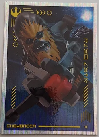 Star Wars Trading Card Collection (German) Series 4 ('Die Macht' Edition) - # 11 Chewbacca