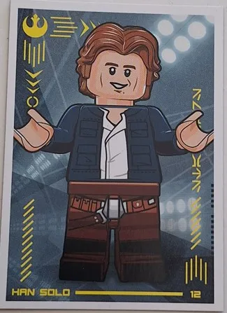 Star Wars Trading Card Collection (German) Series 4 ('Die Macht' Edition) - # 12 Han Solo
