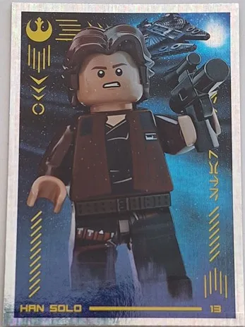 Star Wars Trading Card Collection (German) Series 4 ('Die Macht' Edition) - # 13 Han Solo