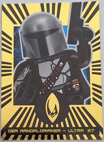 Star Wars Trading Card Collection (German) Series 4 ('Die Macht' Edition) - # 27 Der Mandalorianer - Ultra