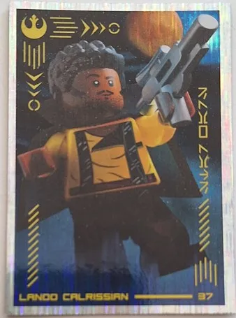 Star Wars Trading Card Collection (German) Series 4 ('Die Macht' Edition) - # 37 Lando Calrissian