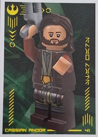 Star Wars Trading Card Collection (German) Series 4 ('Die Macht' Edition) - # 41 Cassian Andor