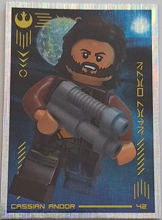 Star Wars Trading Card Collection (German) Series 4 ('Die Macht' Edition) - # 42 Cassian Andor