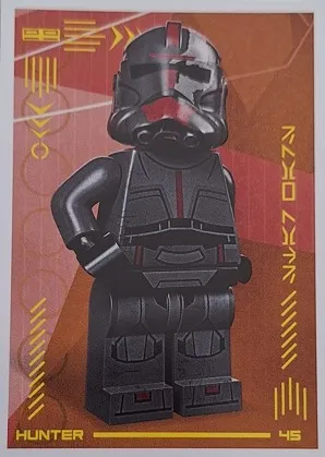 Star Wars Trading Card Collection (German) Series 4 ('Die Macht' Edition) - # 45 Hunter