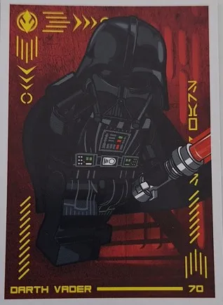 Star Wars Trading Card Collection (German) Series 4 ('Die Macht' Edition) - # 70 Darth Vader