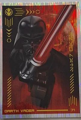 Star Wars Trading Card Collection (German) Series 4 ('Die Macht' Edition) - # 71 Darth Vader