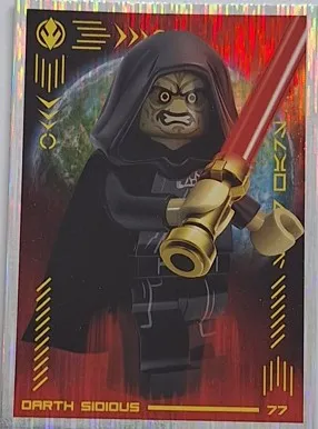 Star Wars Trading Card Collection (German) Series 4 ('Die Macht' Edition) - # 77 Darth Sidious