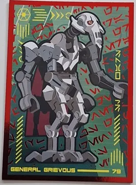 Star Wars Trading Card Collection (German) Series 4 ('Die Macht' Edition) - # 79 General Grievous (Foil Variant)