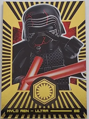 Star Wars Trading Card Collection (German) Series 4 ('Die Macht' Edition) - # 86 Kylo Ren - Ultra