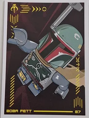 Star Wars Trading Card Collection (German) Series 4 ('Die Macht' Edition) - # 87 Boba Fett