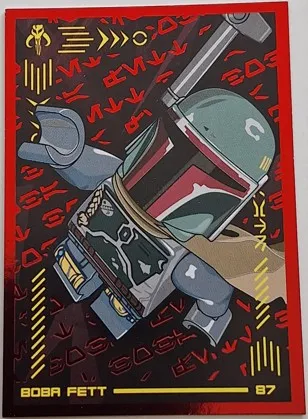 Star Wars Trading Card Collection (German) Series 4 ('Die Macht' Edition) - # 87 Beba Fett (Foil Variant)