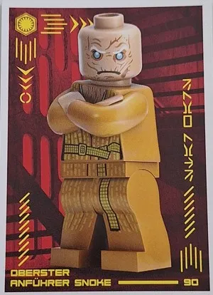Star Wars Trading Card Collection (German) Series 4 ('Die Macht' Edition) - # 90 Oberster Anführer Snoke