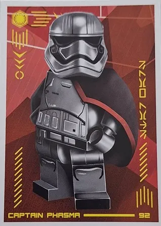 Star Wars Trading Card Collection (German) Series 4 ('Die Macht' Edition) - # 92 Captain Phasma