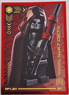 Star Wars Trading Card Collection (German) Series 4 ('Die Macht' Edition) - # 97 AP'LEK (Foil Variant)