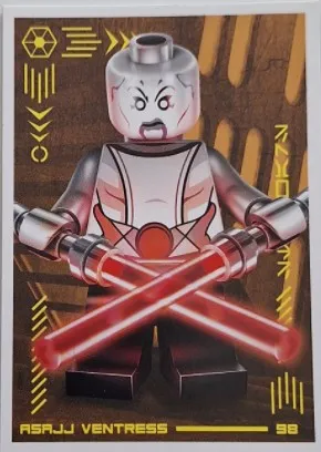 Star Wars Trading Card Collection (German) Series 4 ('Die Macht' Edition) - # 98 Asajj Ventress