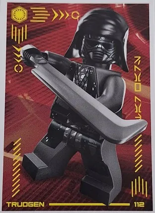 Star Wars Trading Card Collection (German) Series 4 ('Die Macht' Edition) - # 112 Trudgen