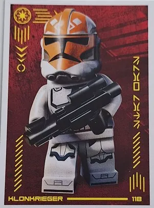 Star Wars Trading Card Collection (German) Series 4 ('Die Macht' Edition) - # 118 Klonkrieger
