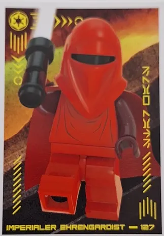 Star Wars Trading Card Collection (German) Series 4 ('Die Macht' Edition) - # 127 Imperialer Ehrengardist
