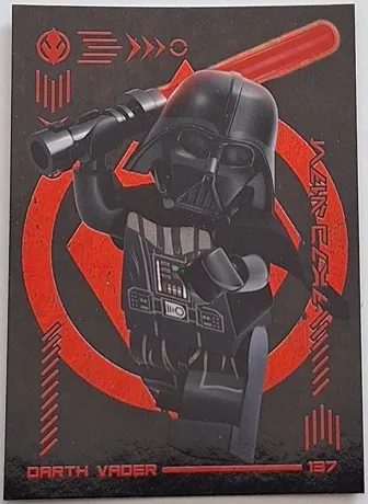 Star Wars Trading Card Collection (German) Series 4 ('Die Macht' Edition) - # 137 Darth Vader