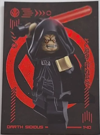 Star Wars Trading Card Collection (German) Series 4 ('Die Macht' Edition) - # 140 Darth Sidious
