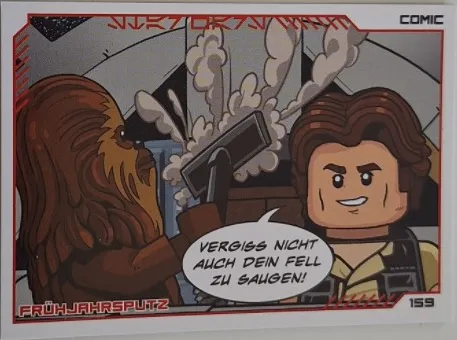 Star Wars Trading Card Collection (German) Series 4 ('Die Macht' Edition) - # 159 Frühjahrsputz
