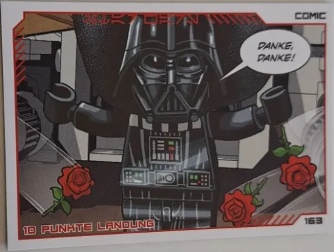 Star Wars Trading Card Collection (German) Series 4 ('Die Macht' Edition) - # 163 10 Punkte Landung