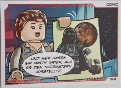 Star Wars Trading Card Collection (German) Series 4 ('Die Macht' Edition) - # 166 Präsentation