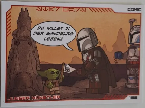 Star Wars Trading Card Collection (German) Series 4 ('Die Macht' Edition) - # 168 Junger Künstler