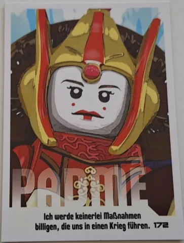 Star Wars Trading Card Collection (German) Series 4 ('Die Macht' Edition) - # 172 Padmé {Padme}