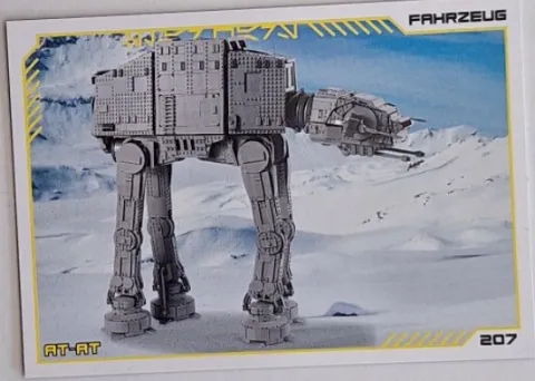 Star Wars Trading Card Collection (German) Series 4 ('Die Macht' Edition) - # 207 AT-AT