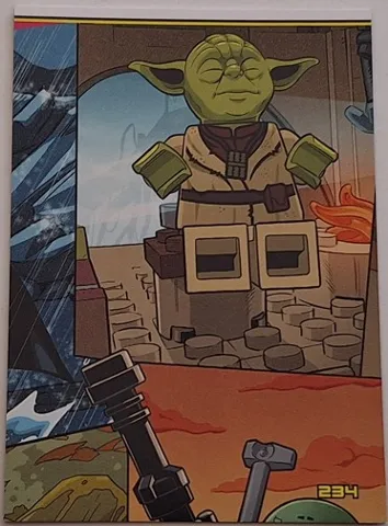 Star Wars Trading Card Collection (German) Series 4 ('Die Macht' Edition) - # 234 Puzzle Piece