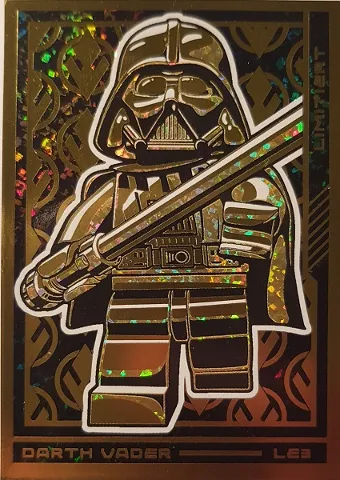 Star Wars Trading Card Collection (German) Series 4 ('Die Macht' Edition) - # LE3 Darth Vader Limited Edition