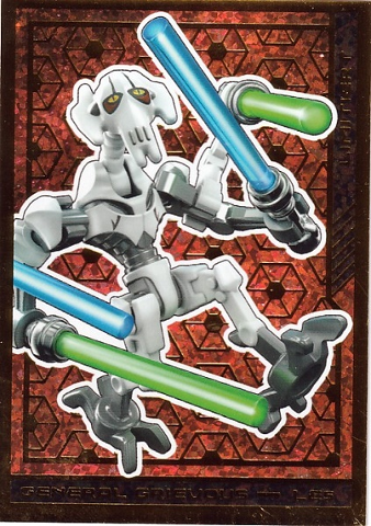 Star Wars Trading Card Collection (German) Series 4 ('Die Macht' Edition) - # LE5 General Grievous Limited Edition