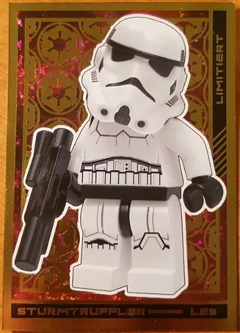 Star Wars Trading Card Collection (German) Series 4 ('Die Macht' Edition) - # LE9 Sturmtruppler Limited Edition
