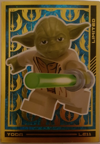 Star Wars Trading Card Collection (English) Series 4 ('The Force' Edition) - # LE11 Yoda Limited Edition