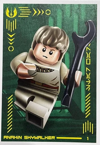 Star Wars Trading Card Collection (Polish) Series 4 (Edycja Mocy) - # 1 Anakin Skywalker