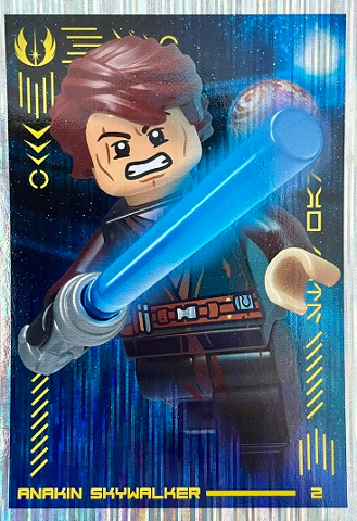 Star Wars Trading Card Collection (Polish) Series 4 (Edycja Mocy) - # 2 Anakin Skywalker