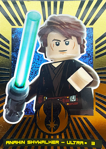 Star Wars Trading Card Collection (Polish) Series 4 (Edycja Mocy) - # 3 Anakin Skywalker - Ultra