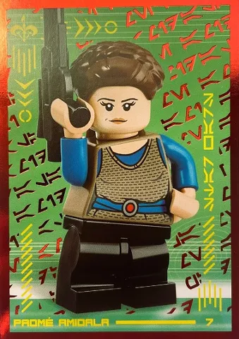 Star Wars Trading Card Collection (Polish) Series 4 (Edycja Mocy) - # 7 Padmé Amidala (Foil Variant)