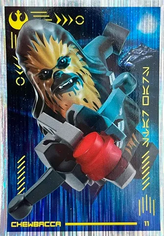 Star Wars Trading Card Collection (Polish) Series 4 (Edycja Mocy) - # 11 Chewbacca