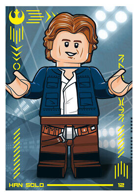 Star Wars Trading Card Collection (Polish) Series 4 (Edycja Mocy) - # 12 Han Solo