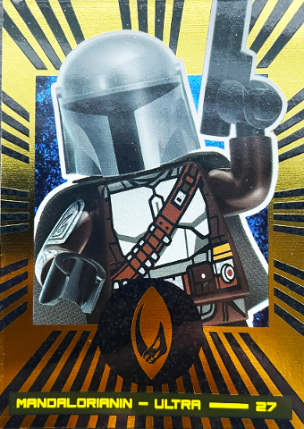 Star Wars Trading Card Collection (Polish) Series 4 (Edycja Mocy) - # 27 Mandalorianin - Ultra
