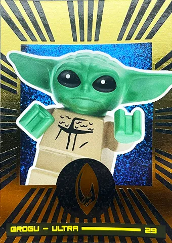 Star Wars Trading Card Collection (Polish) Series 4 (Edycja Mocy) - # 29 Grogu - Ultra