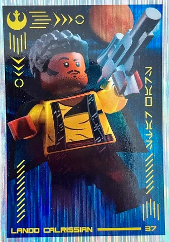 Star Wars Trading Card Collection (Polish) Series 4 (Edycja Mocy) - # 37 Lando Calrissian