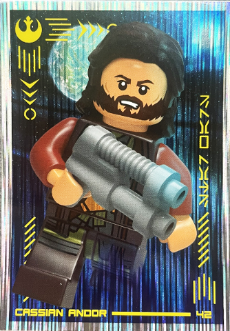 Star Wars Trading Card Collection (Polish) Series 4 (Edycja Mocy) - # 42 Cassian Andor