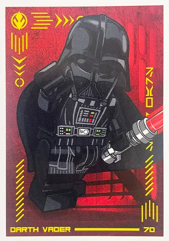 Star Wars Trading Card Collection (Polish) Series 4 (Edycja Mocy) - # 70 Darth Vader