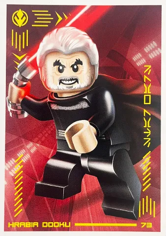 Star Wars Trading Card Collection (Polish) Series 4 (Edycja Mocy) - # 73 Hrabia Dooku