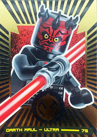 Star Wars Trading Card Collection (Polish) Series 4 (Edycja Mocy) - # 75 Darth Maul - Ultra
