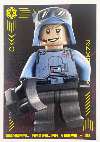Star Wars Trading Card Collection (Polish) Series 4 (Edycja Mocy) - # 81 Generał Maximilian Veers