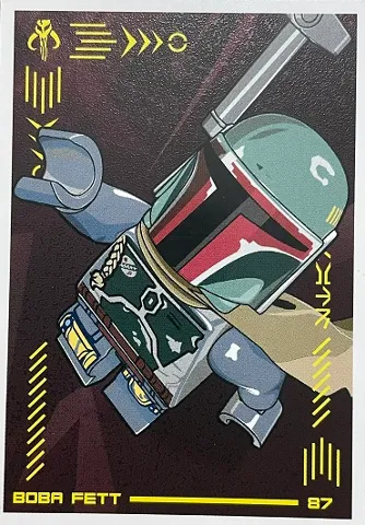 Star Wars Trading Card Collection (Polish) Series 4 (Edycja Mocy) - # 87 Boba Fett